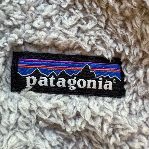 Patagonia Los Gatos salt gray Fleece Vest- fully lined- women’s medium - Picture 6 of 14